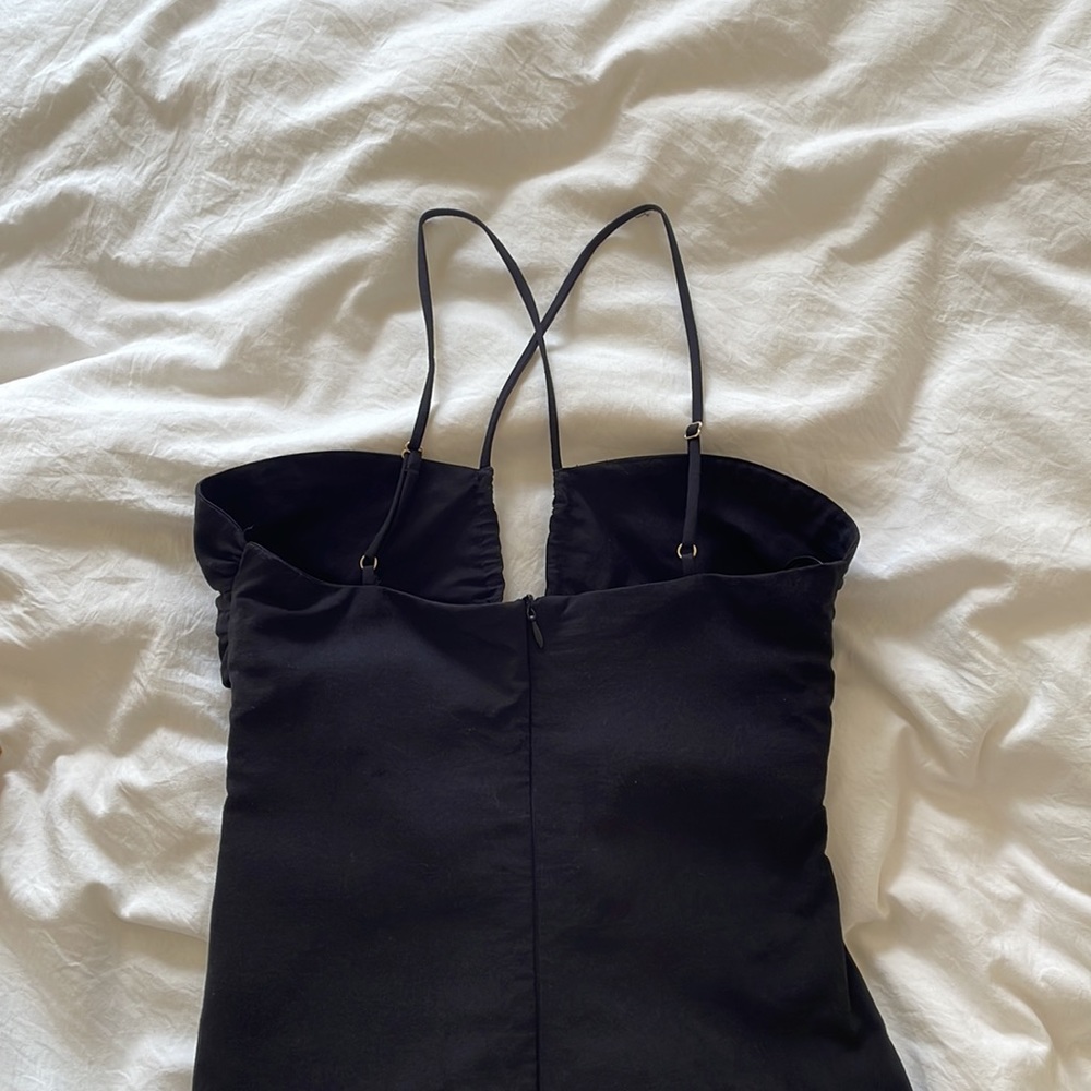 Zara black maxi dress xs - Picture 3 of 3